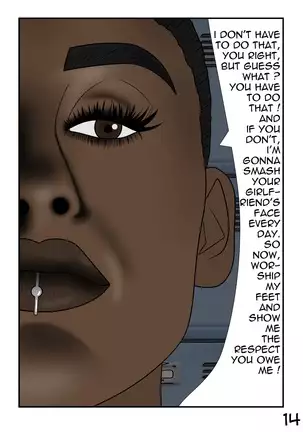 Your boyfriend is our slave