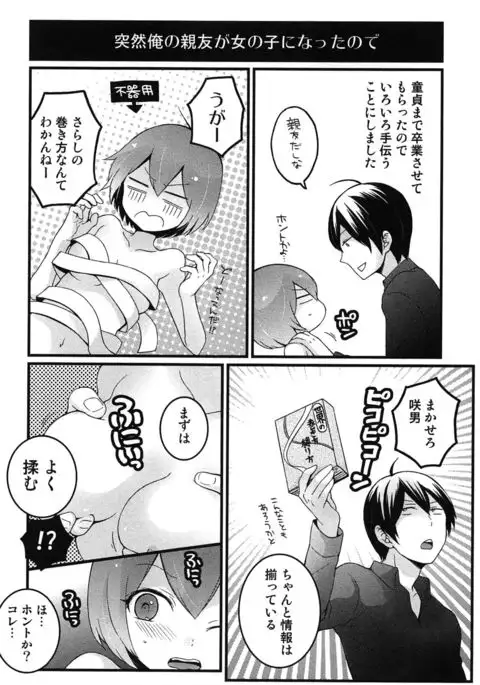 TotsuOn! ~Totsuzen Onnanoko ni Natta node, Ore no Oppai Monde Mimasen ka?~