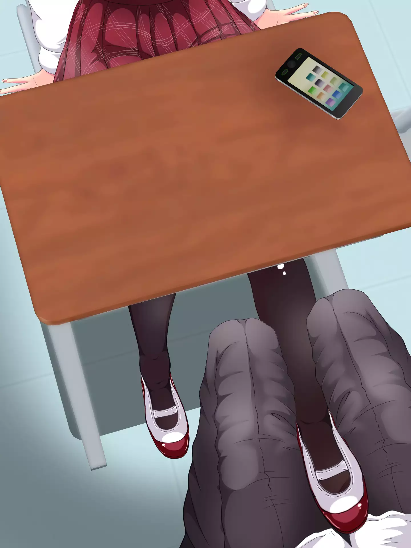 Matamata Ashi de Choukyou Sarechau!! Aki no Seifuku Kaikan Ashikoki 2